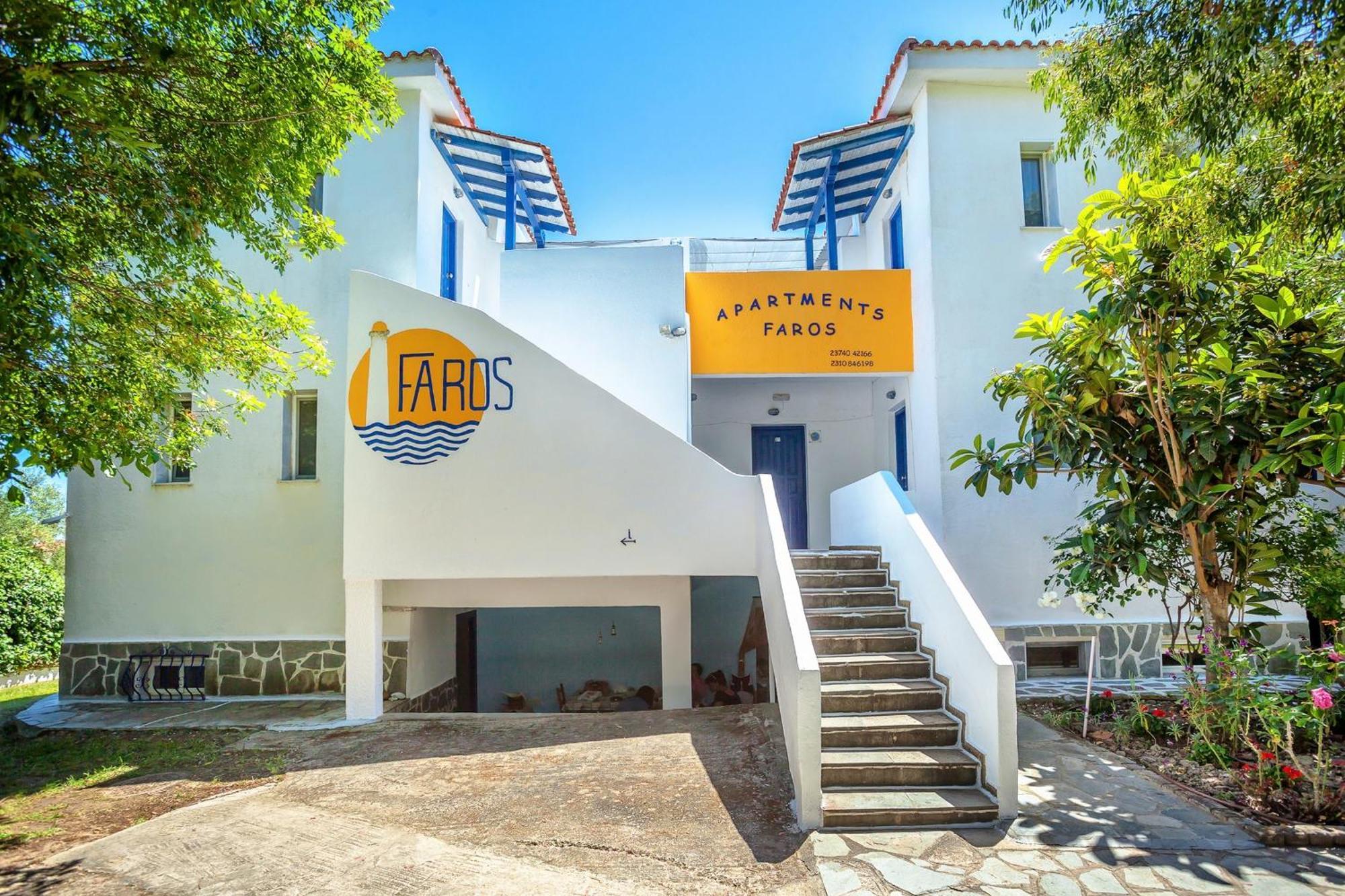 Xenios Faros Apartments 波塞蒂 外观 照片